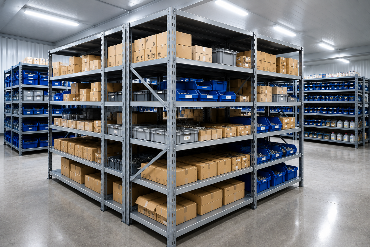 Cold Storage Godown — Storage Racks