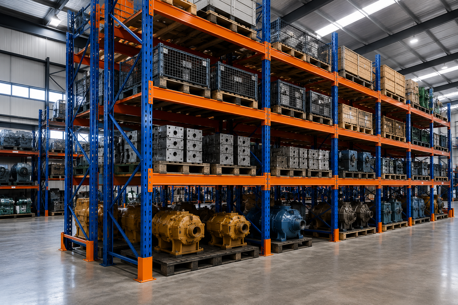 E-Commerce Fulfilment Hub — Warehouse Racks
