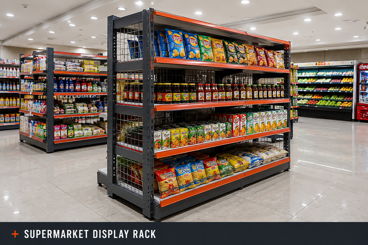 Grocery Chain Rollout — Supermarket Racks